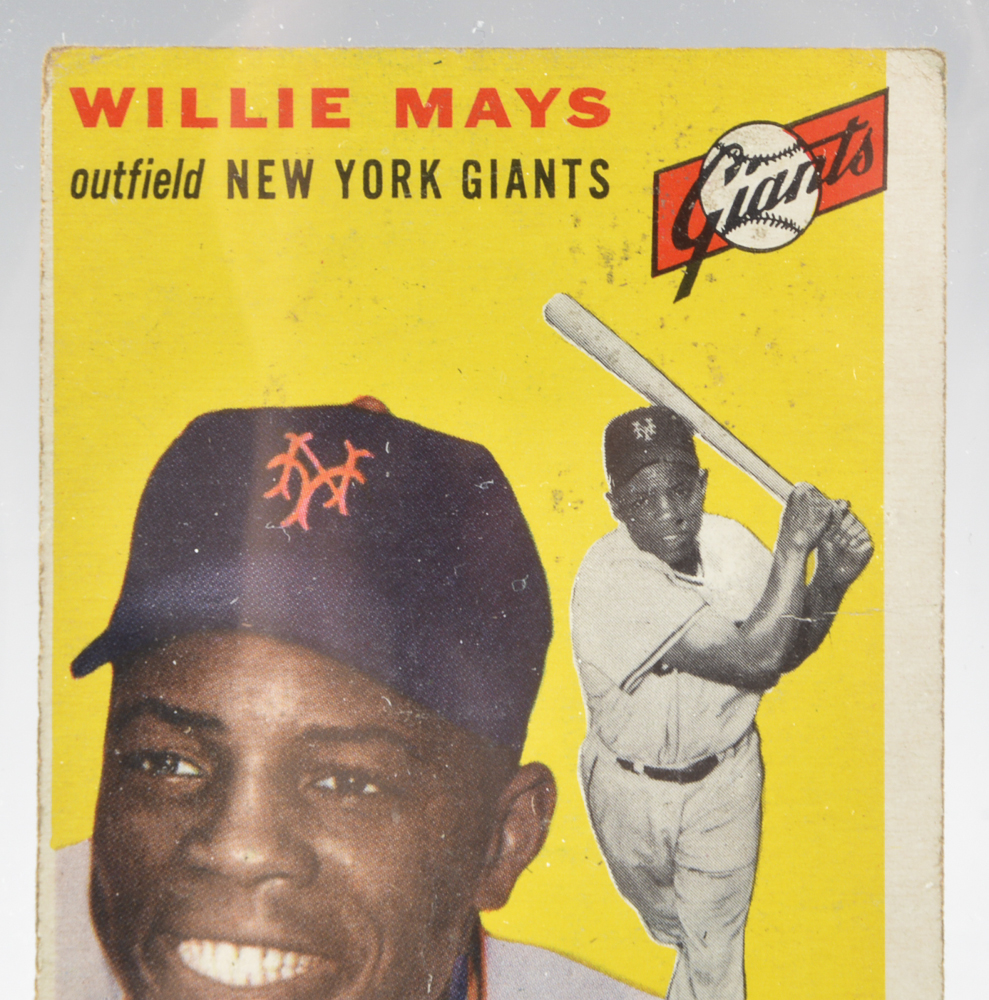 1954 Willie Mays New York Giants Topps Card