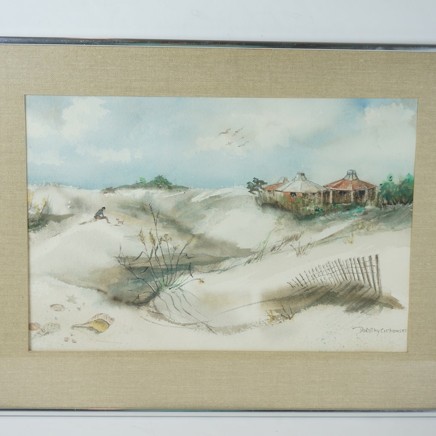 Dorothy Cichowski "Summer Place" Original Watercolor