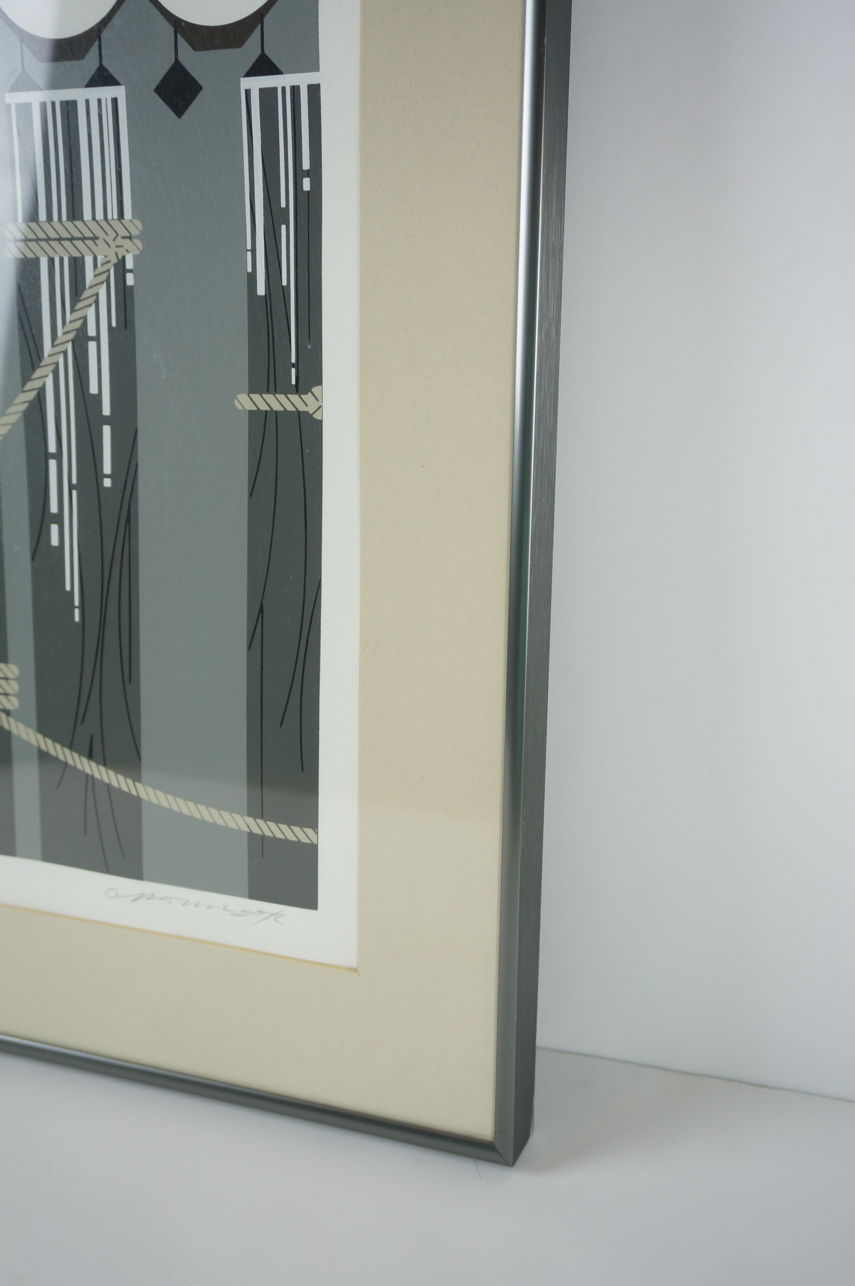 Charley Harper "Pier Group" Signed Serigraph