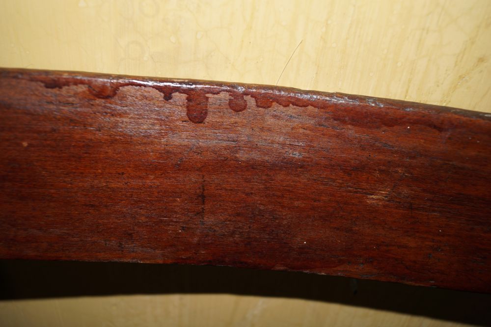 Trio of Vintage Ladder Back Chairs with Checkerboard Woven Seats