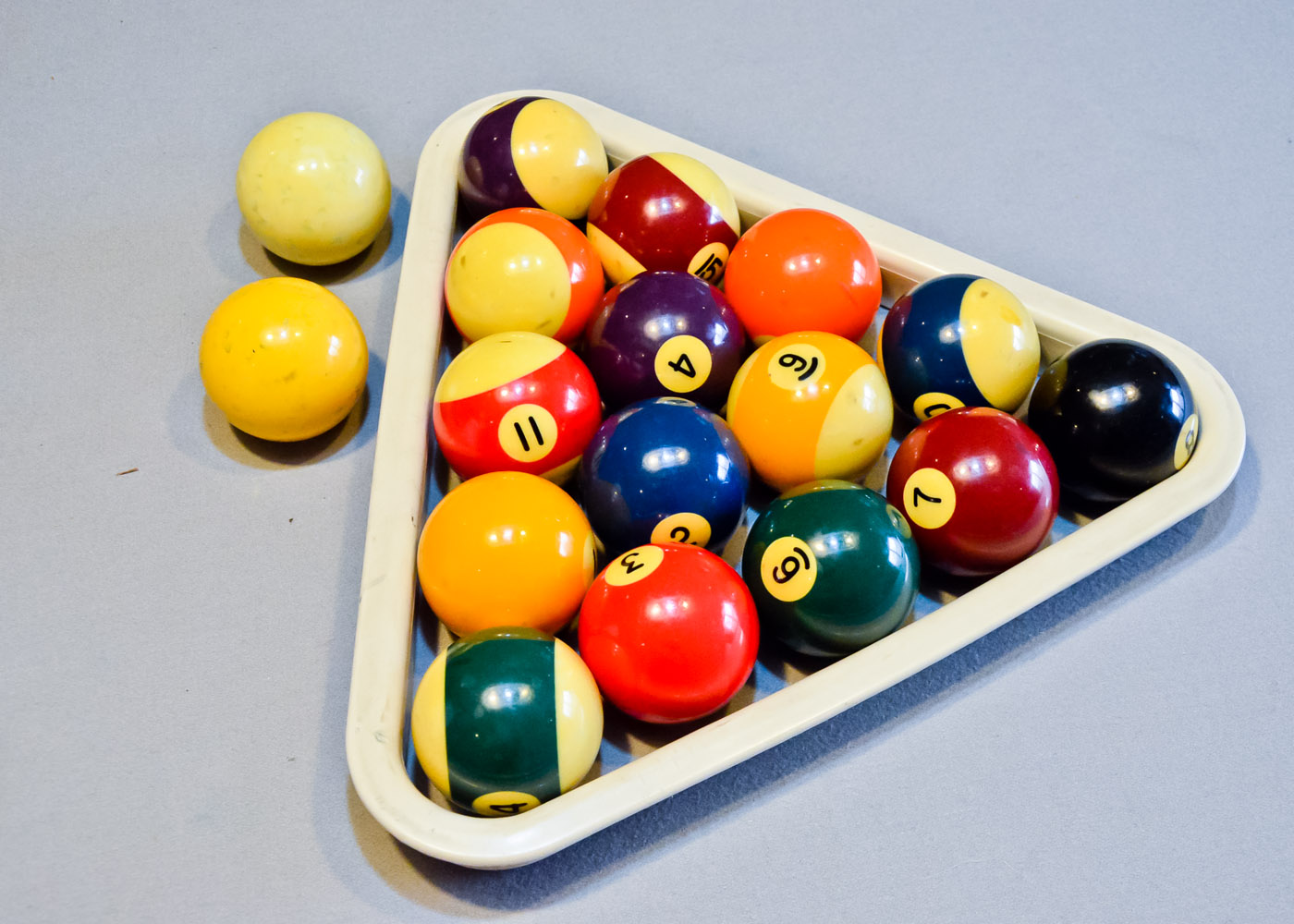 Golden Oak Brunswick Pool Table and Accessories