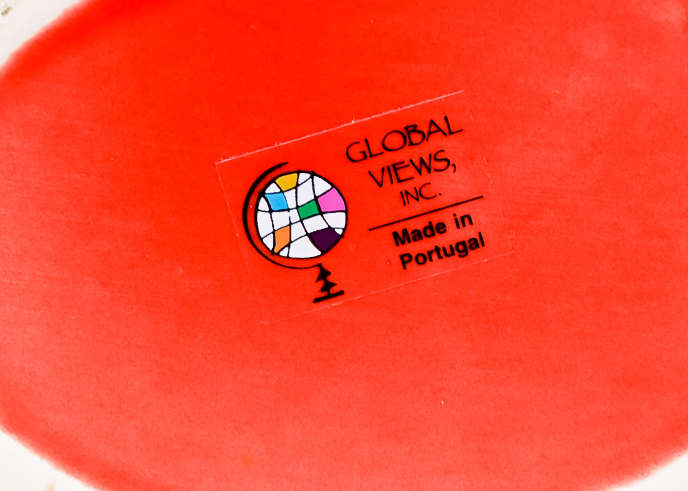 Global Views Red Vase