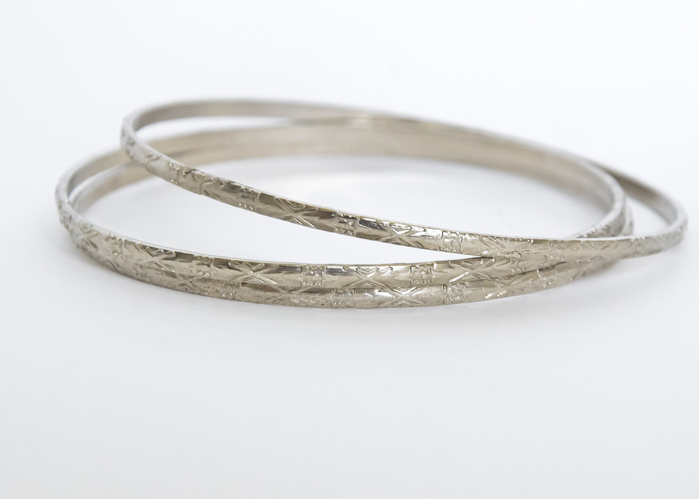 Collection of Silver Tone Bracelets