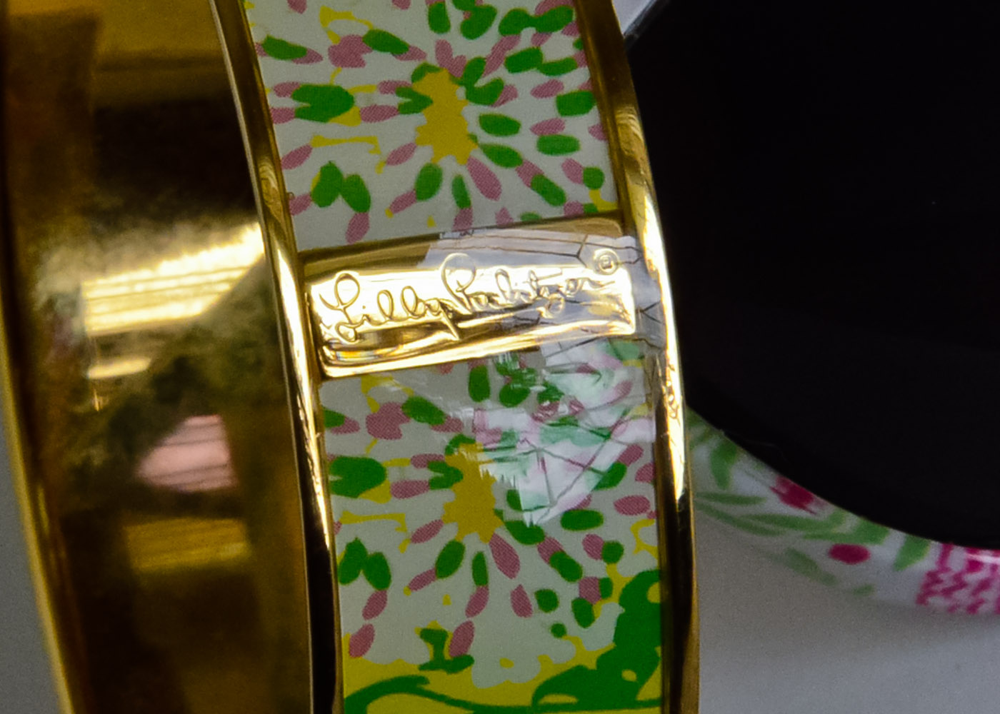 Lily Pulitzer Sunglasses and Bracelet