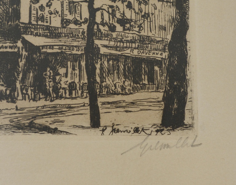 Seven Framed French Lithographs by F. Gremillet