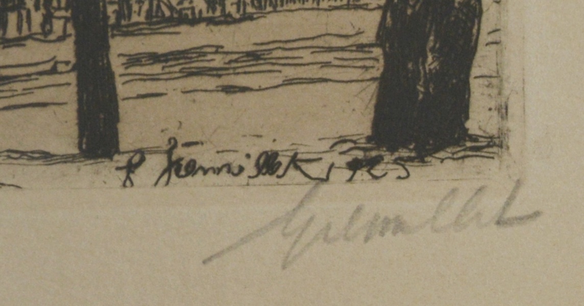 Seven Framed French Lithographs by F. Gremillet