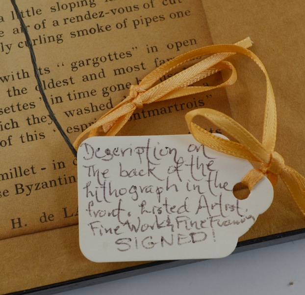 Seven Framed French Lithographs by F. Gremillet