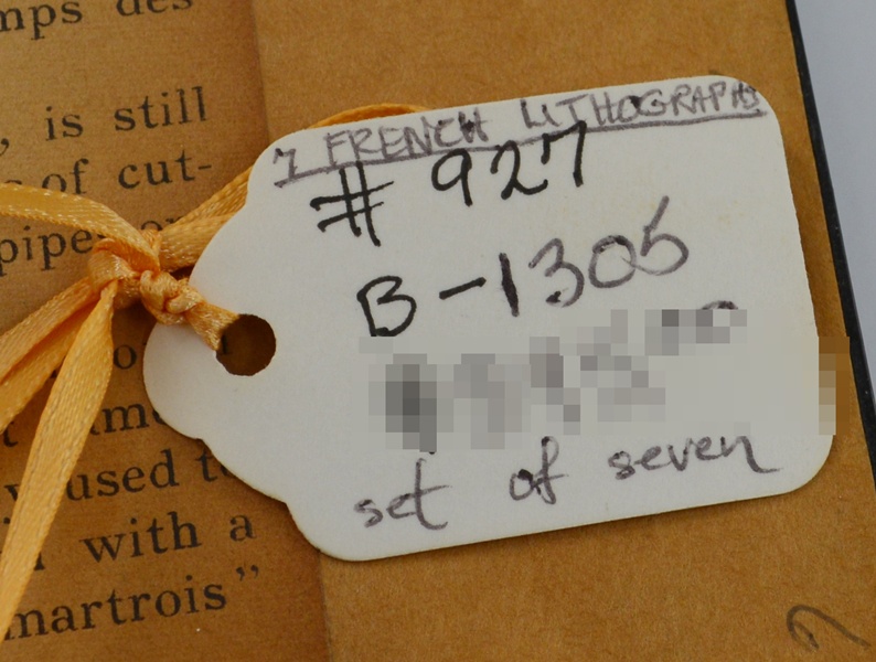 Seven Framed French Lithographs by F. Gremillet