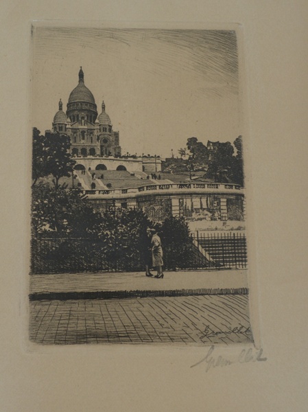 Seven Framed French Lithographs by F. Gremillet