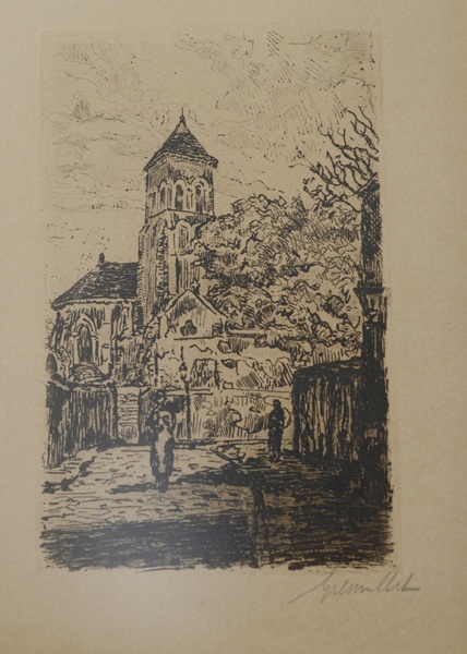 Seven Framed French Lithographs by F. Gremillet