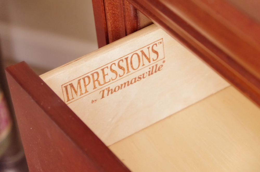 Impressions by Thomasville Cherry Two-Drawer Nightstand