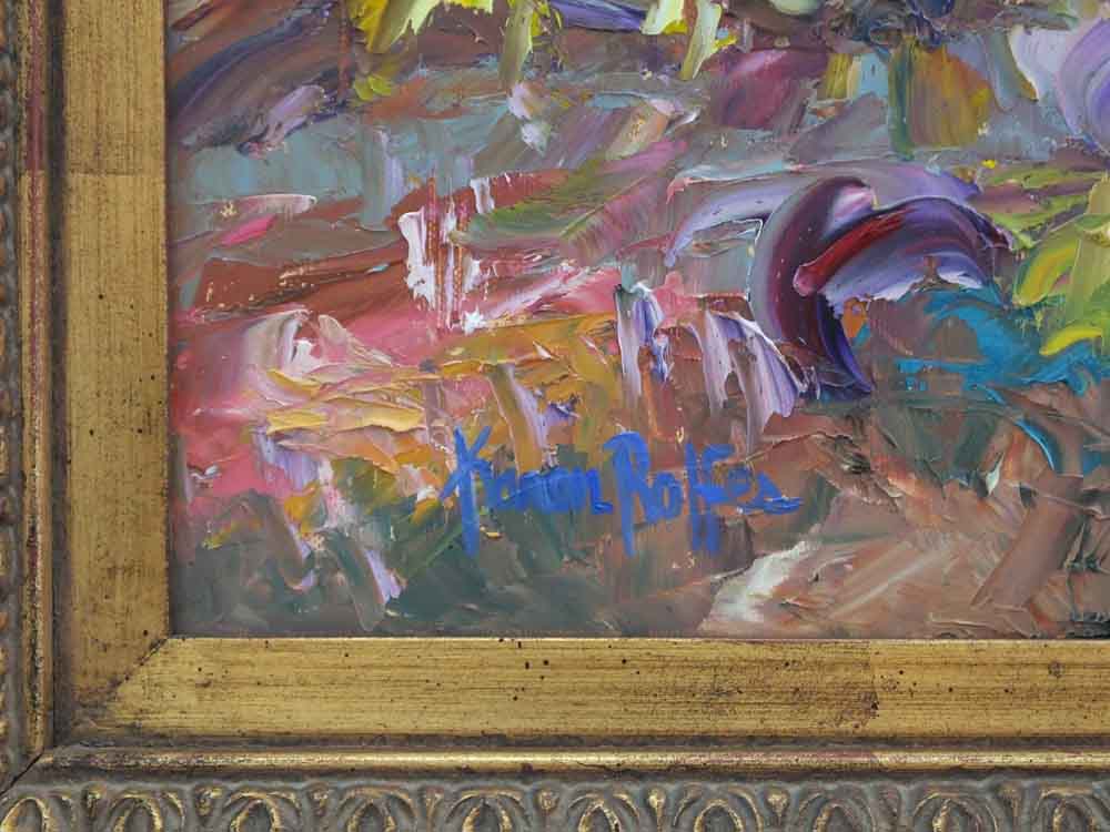 Original Oil Painting "Summer Glow" by Karen Rolfes