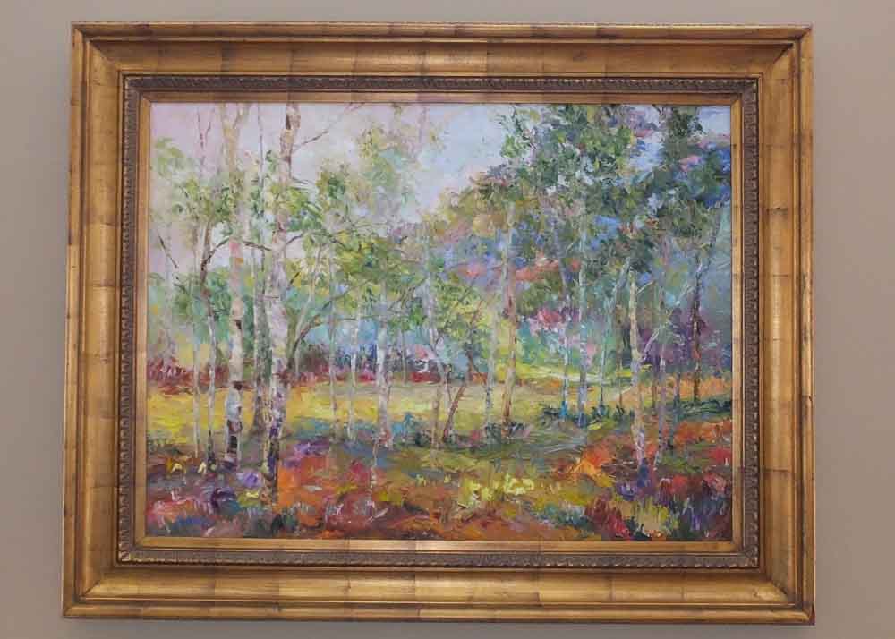 Original Oil Painting "Summer Glow" by Karen Rolfes