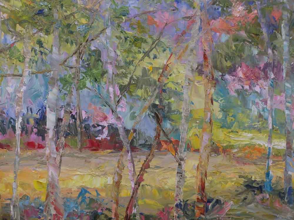 Original Oil Painting "Summer Glow" by Karen Rolfes