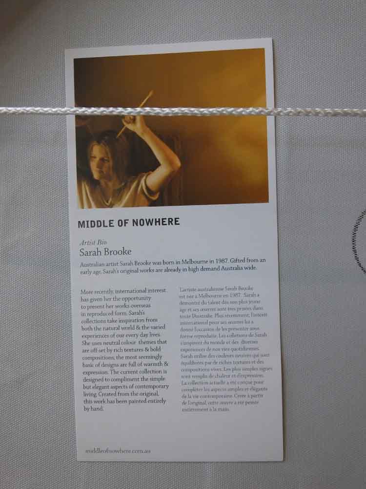 "Middle of Nowhere" Painting After Sarah Brooke