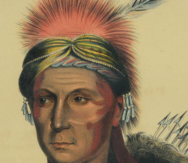 "Pow-A-Seek" McKenney & Hall Hand-Tinted Lithograph