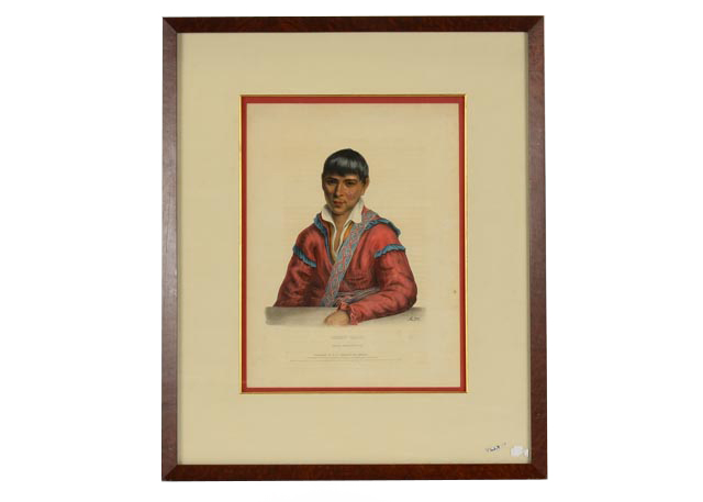 "Paddy Carr" McKenney and Hall Hand Tinted Lithograph
