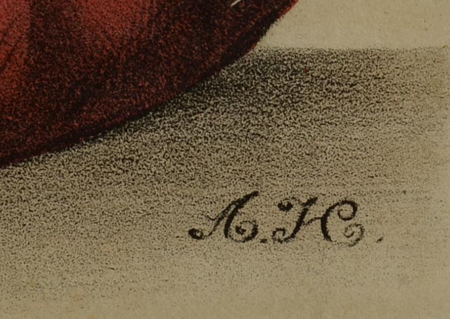 "Paddy Carr" McKenney and Hall Hand Tinted Lithograph