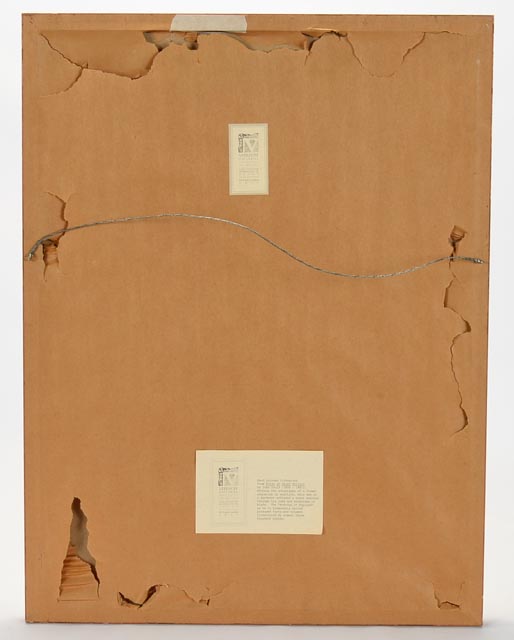 Hand Colored Lithograph Circa 1804-1881