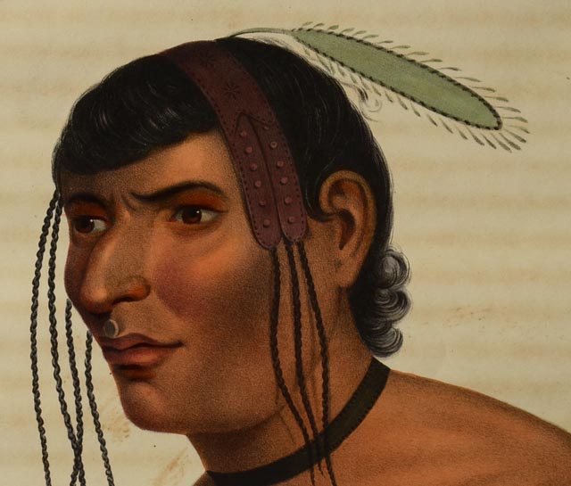 "Jack-O-Pa" McKenney and Hall Hand Tinted Lithograph