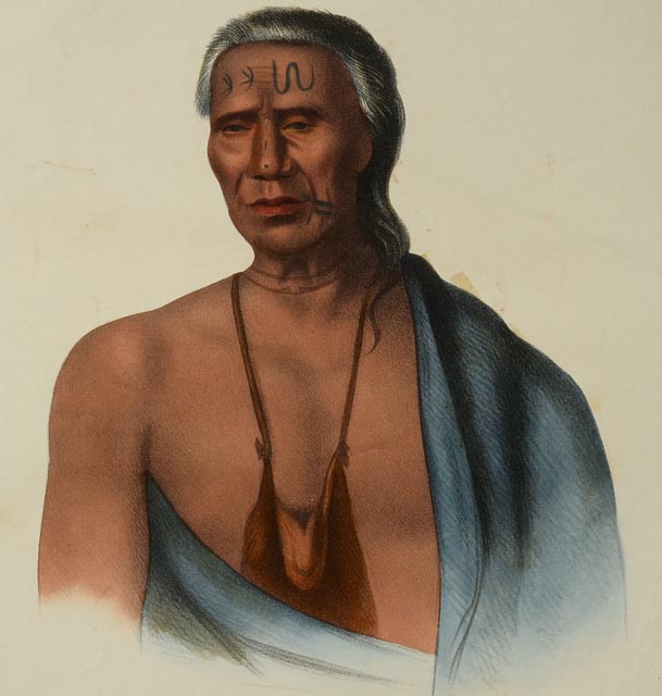 "Lap-Pa-Win-Soe" McKenney and Hall Hand Tinted Lithograph