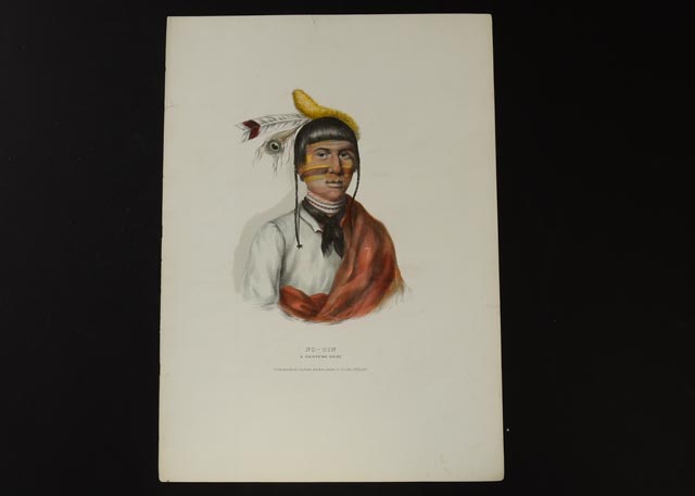 "No-Tin" McKenney and Hall Hand Tinted Lithograph
