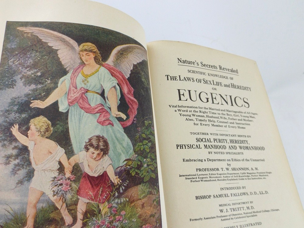 1916 Volume "Eugenics: The Laws of Sex Life and Heredity"