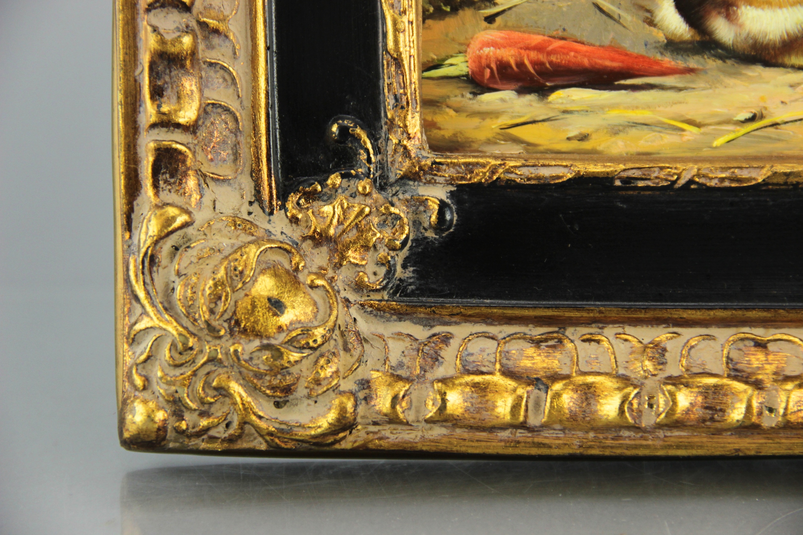 Oil Painting of Bunnies