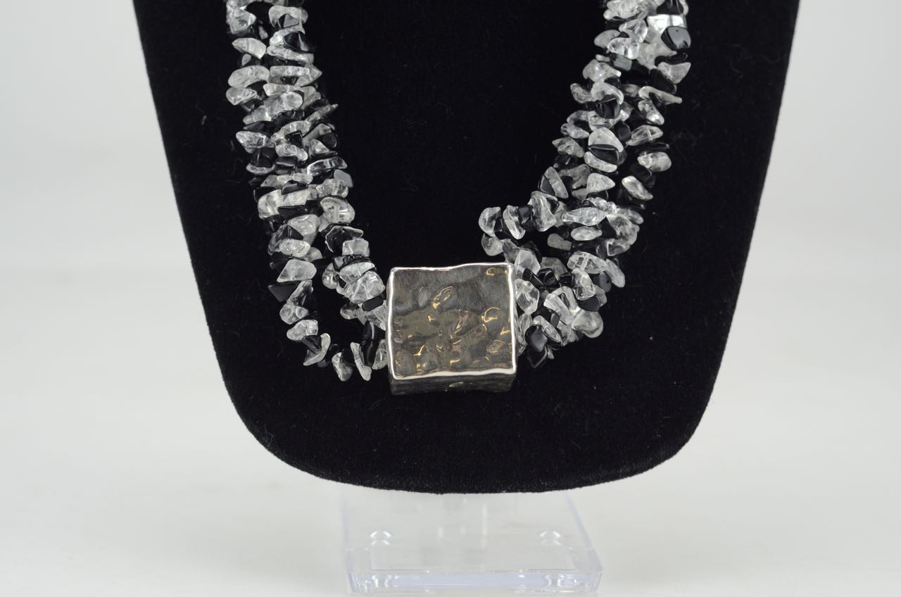 Silver and Black Jewelry Assortment