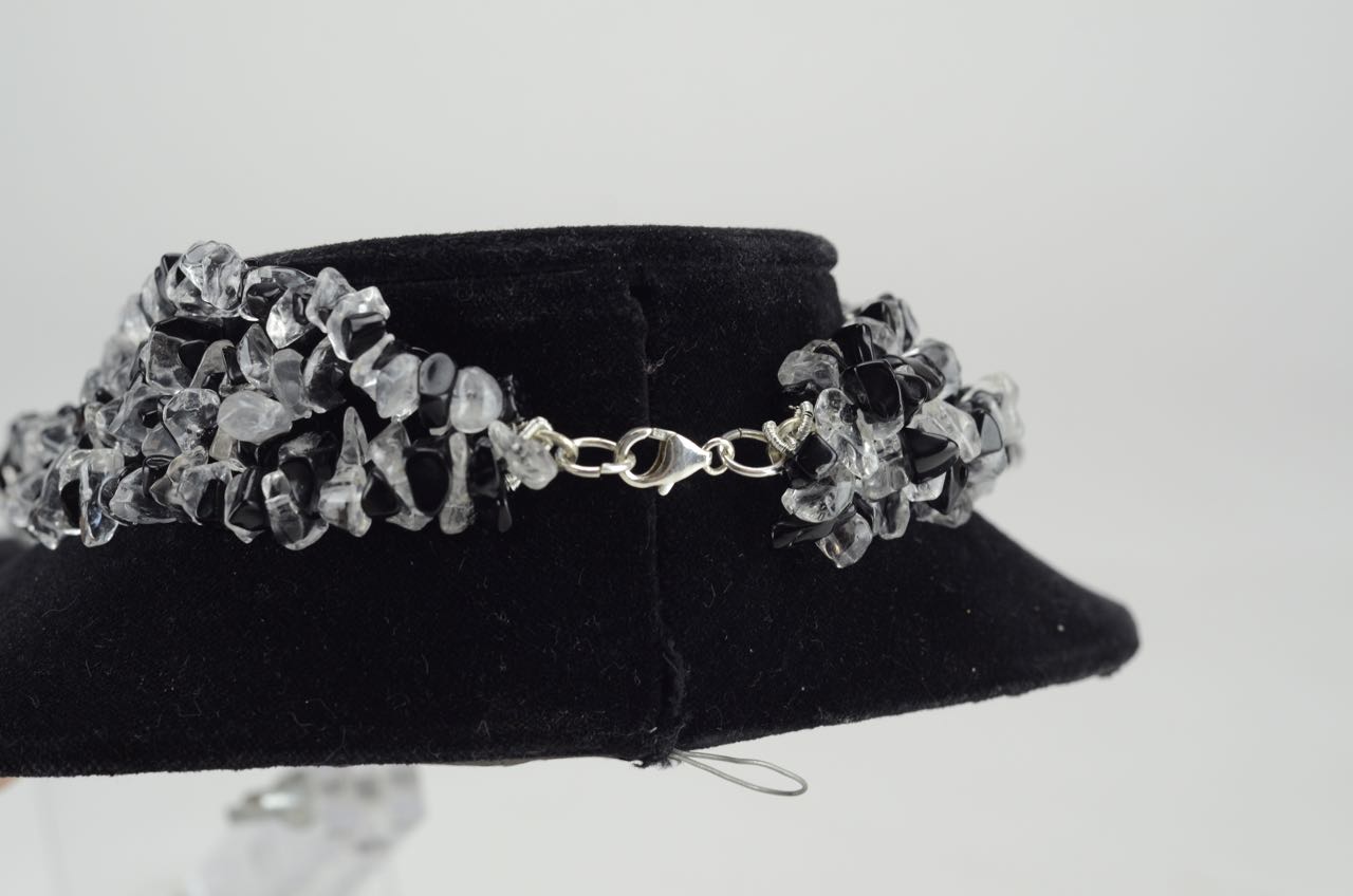 Silver and Black Jewelry Assortment