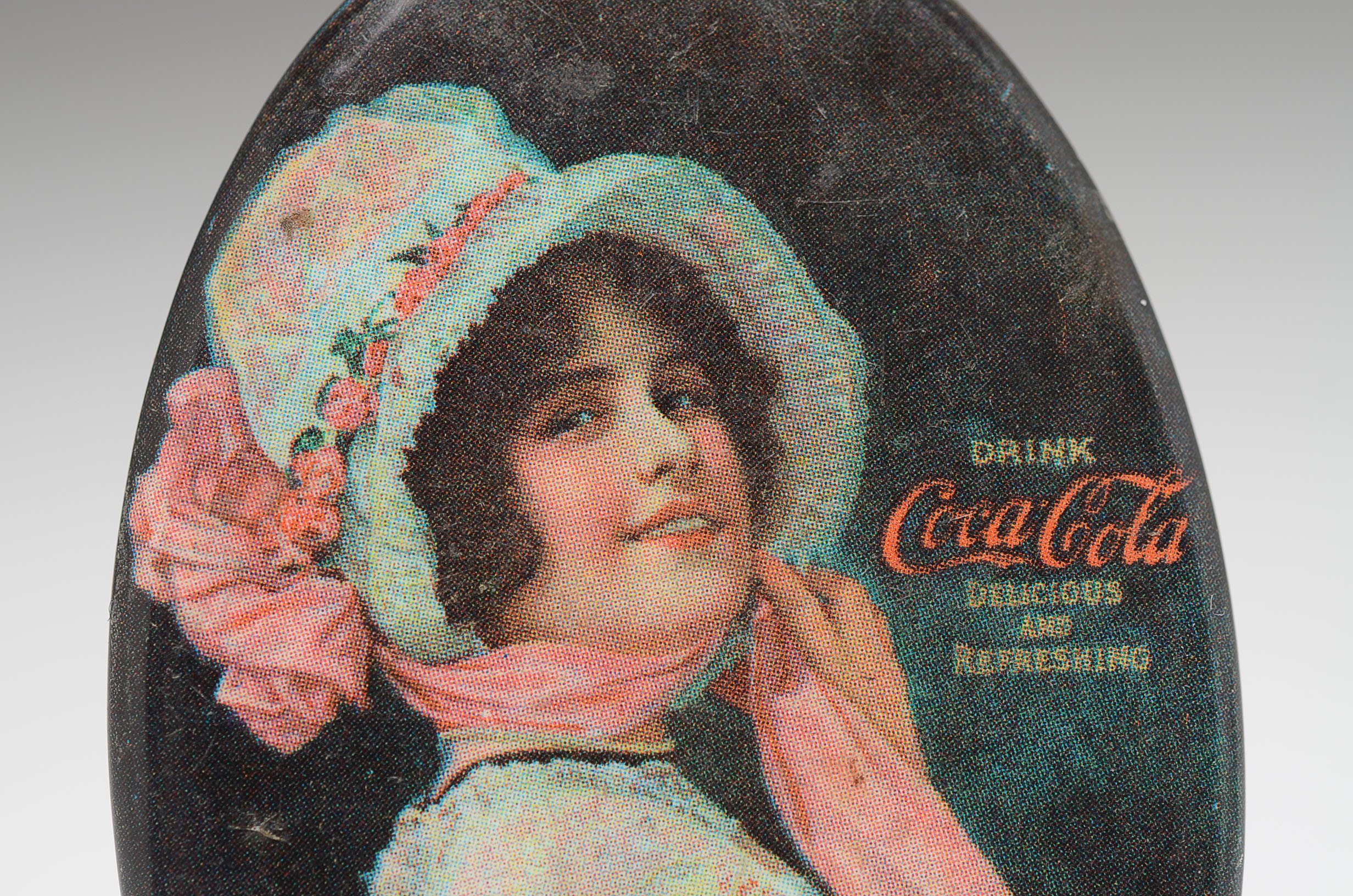 Vintage Coca-Cola Hand Mirror
