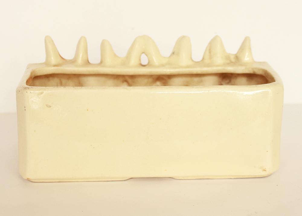 Vintage Ceramic Scottie Dog Planter by McCoy