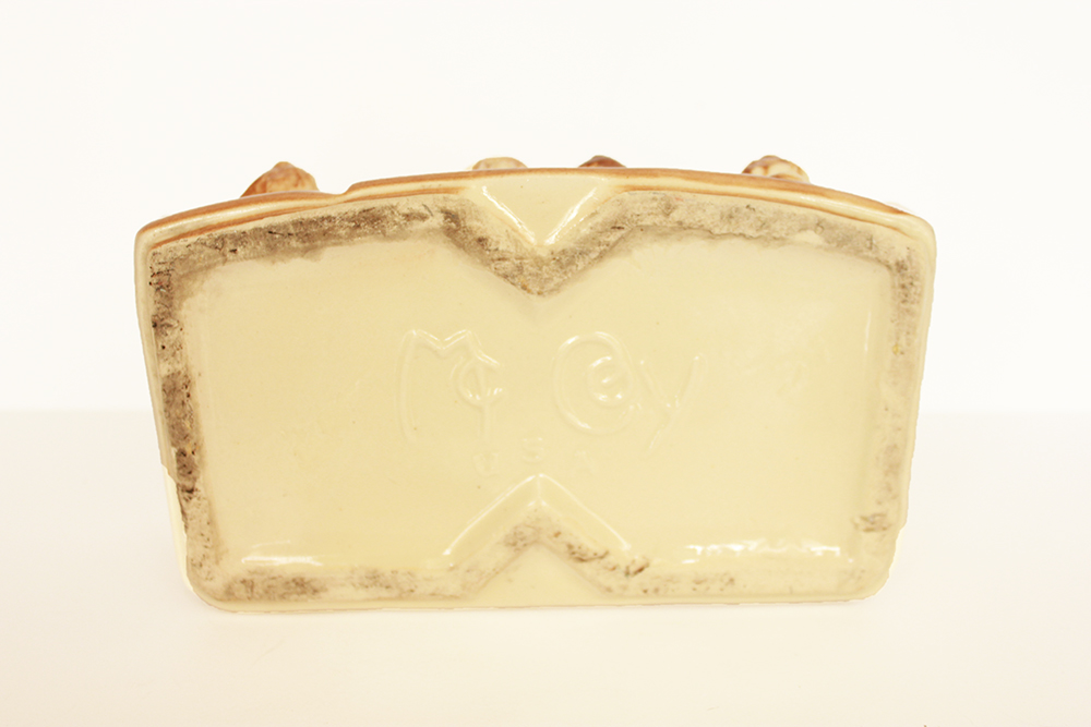 Vintage Ceramic Scottie Dog Planter by McCoy