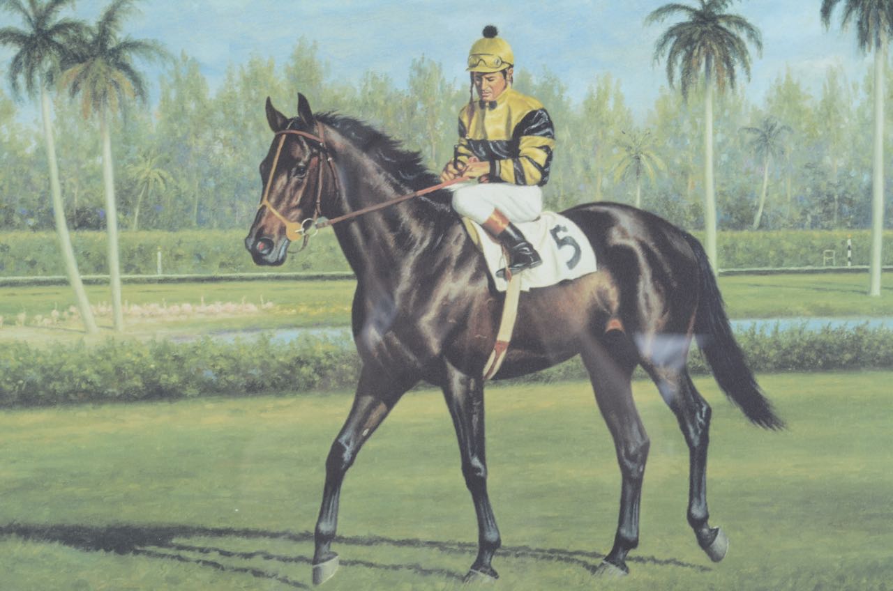 Limited Edition Print of Seattle Slew by Richard Stone Reeves