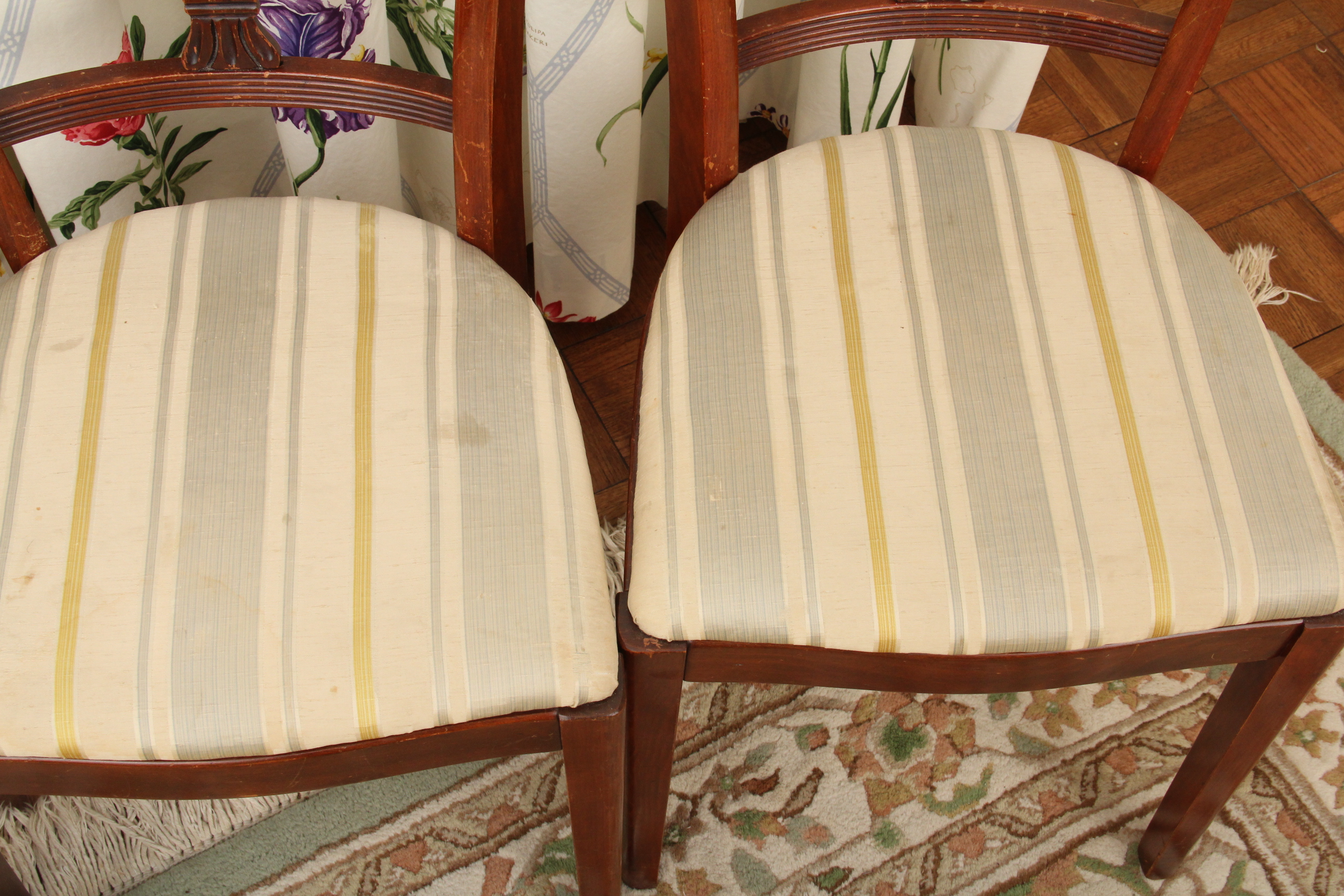 Duncan Phyfe Style Dining Room Table and Chairs