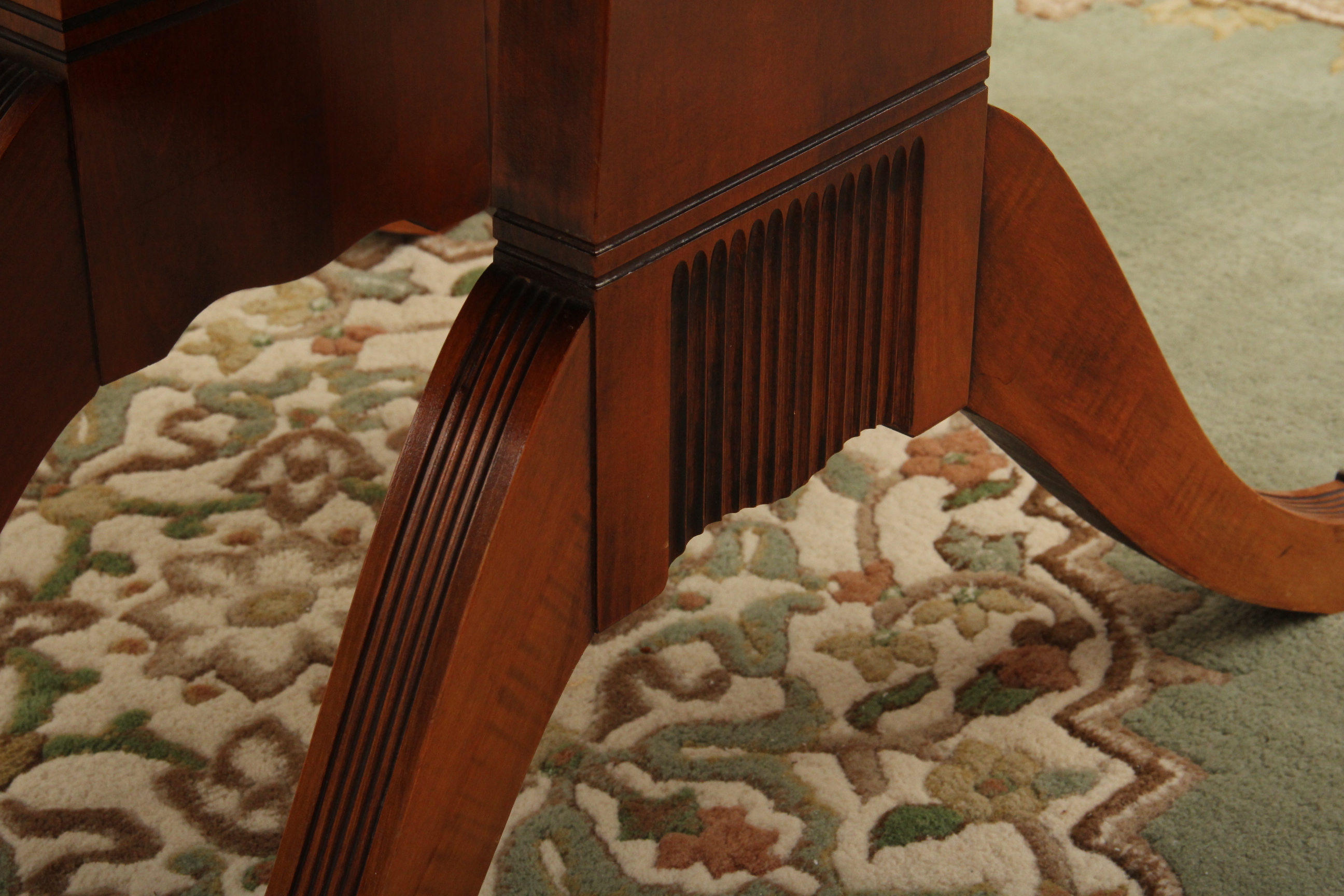 Duncan Phyfe Style Dining Room Table and Chairs