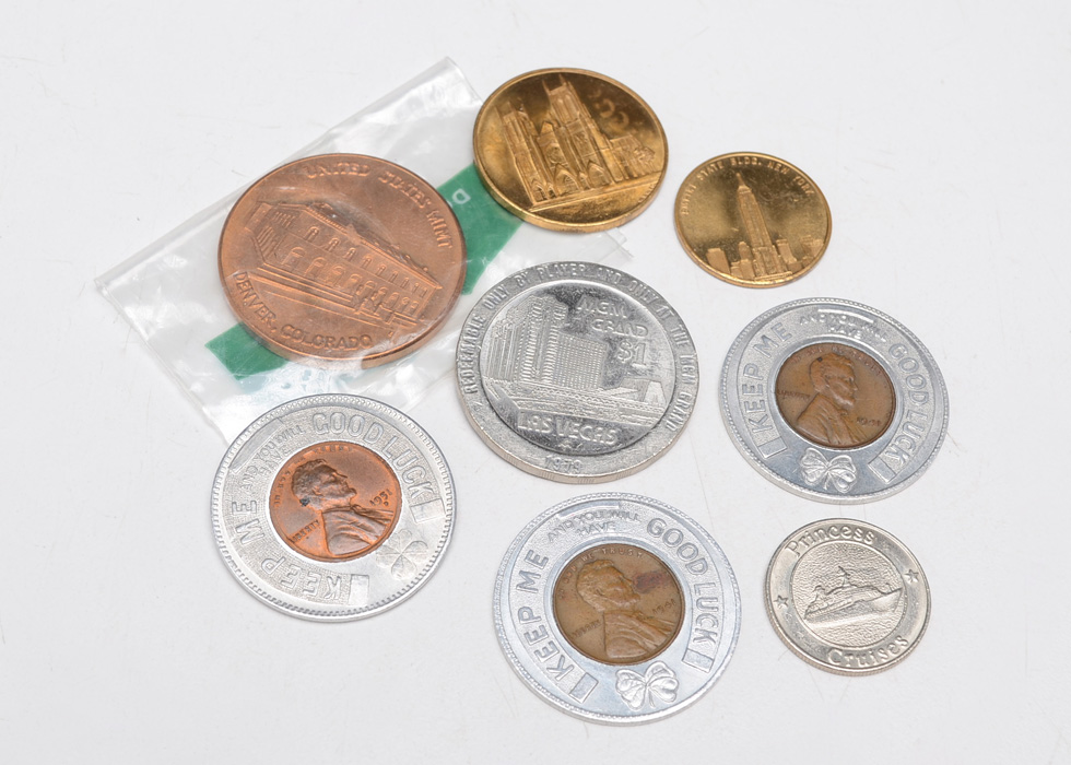 Vintage Souvenir Coins
