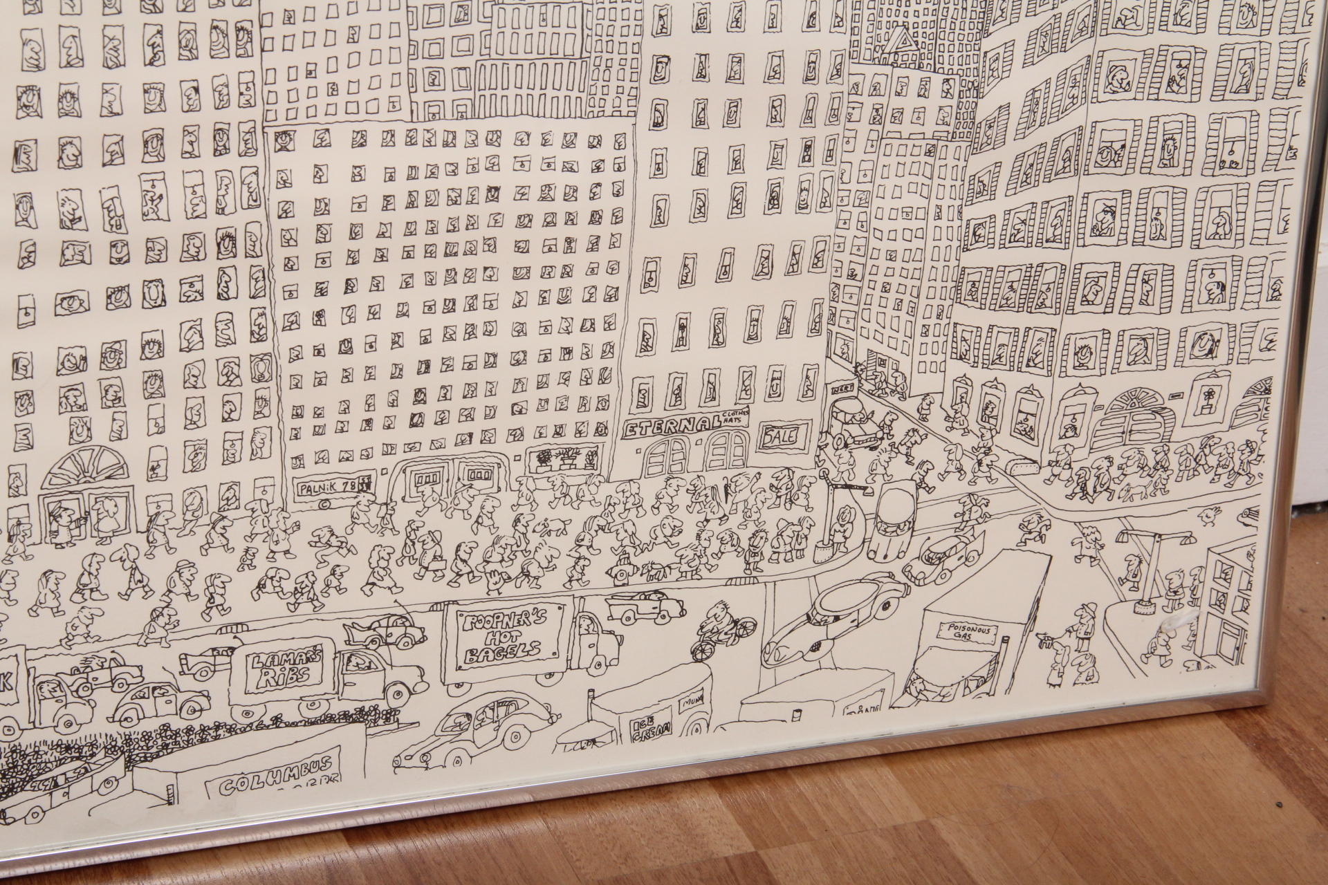 Trio of Paul Palnik Framed Lithographs