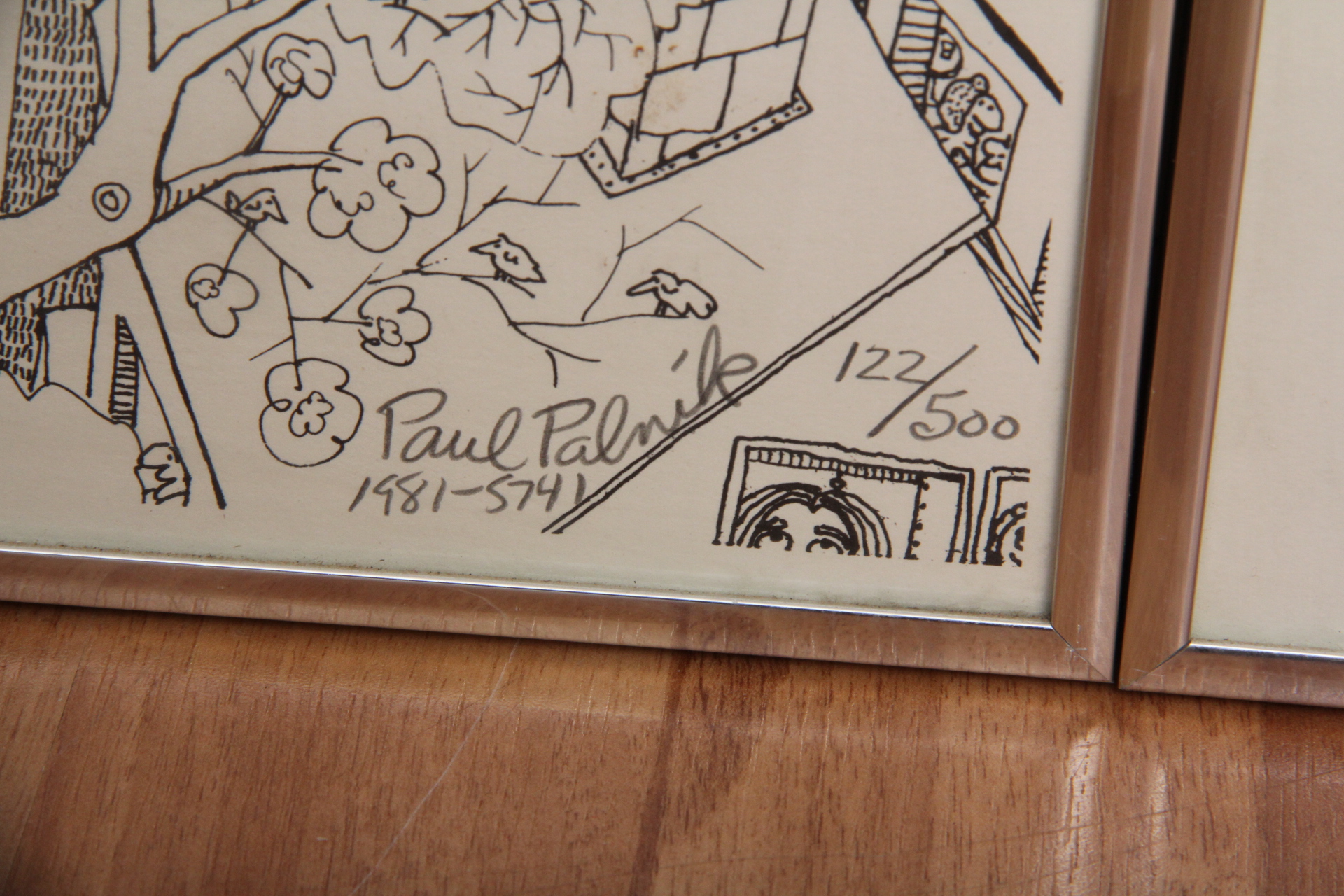 Trio of Paul Palnik Framed Lithographs