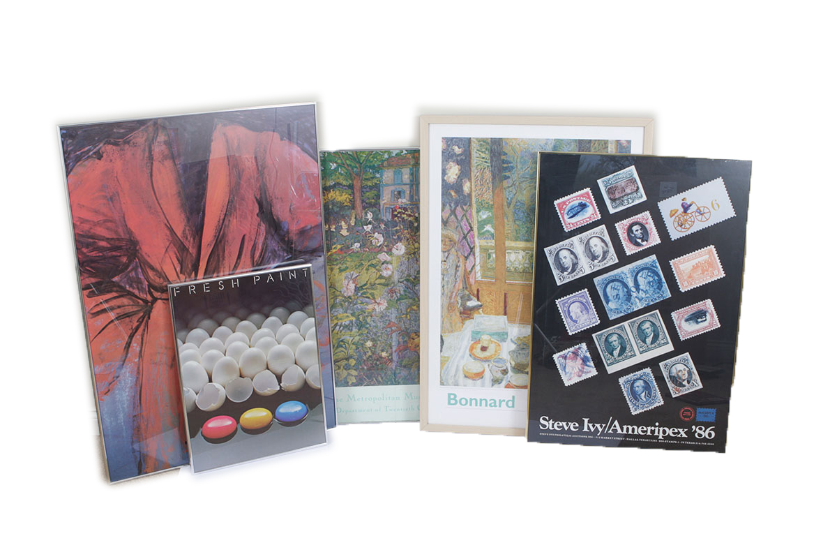 Collection of Fine Art Exhibition Posters