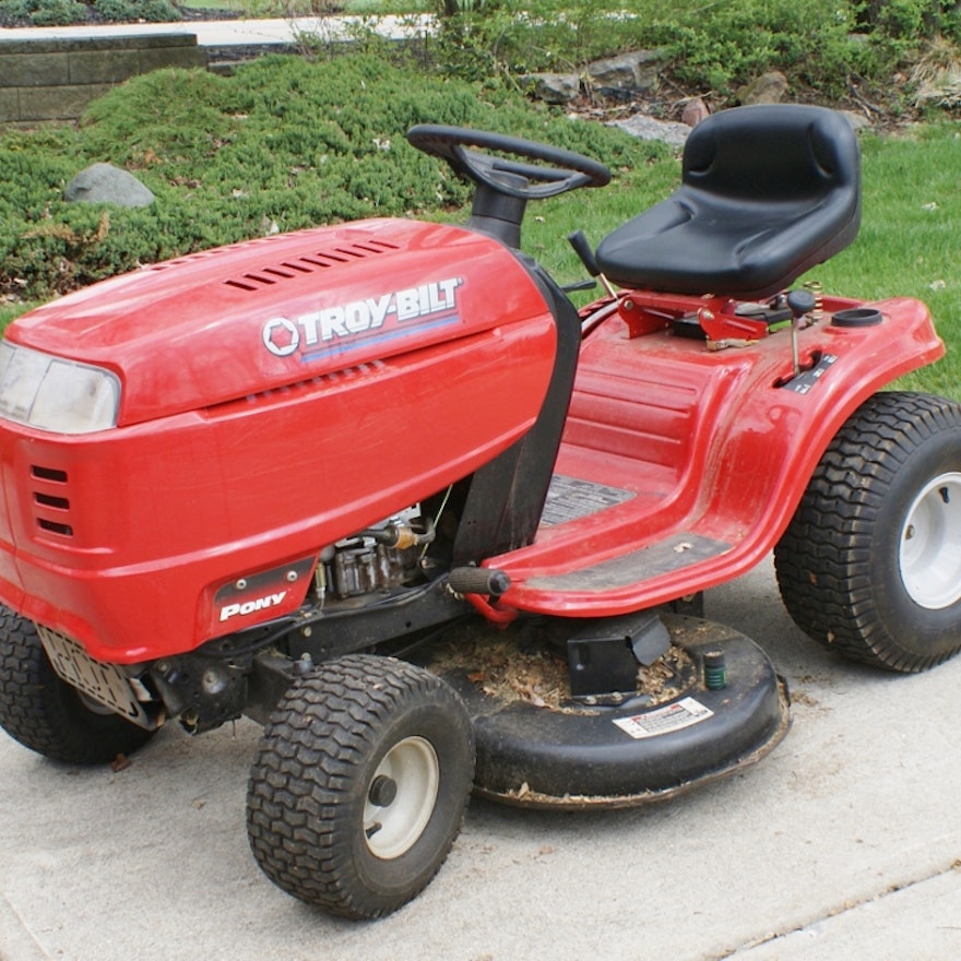 Troy Bilt Pony Riding Mower EBTH