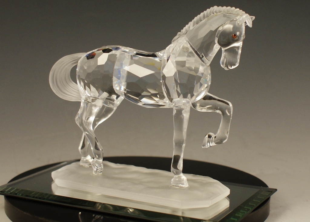Swarovski Crystal Horse Figurine