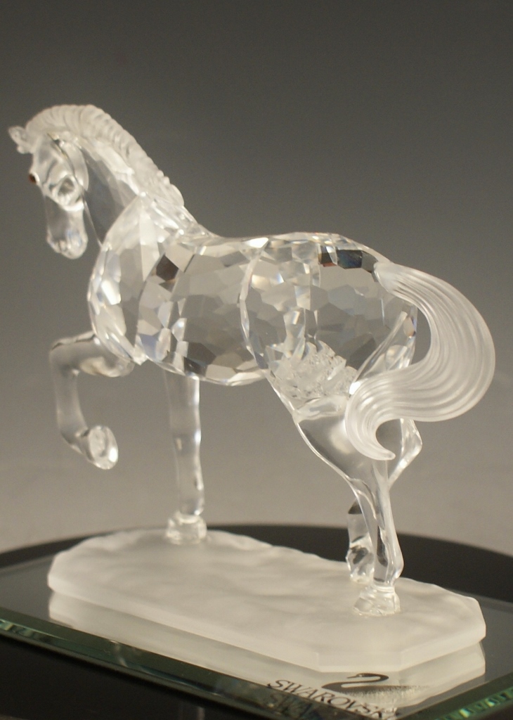Swarovski Crystal Horse Figurine