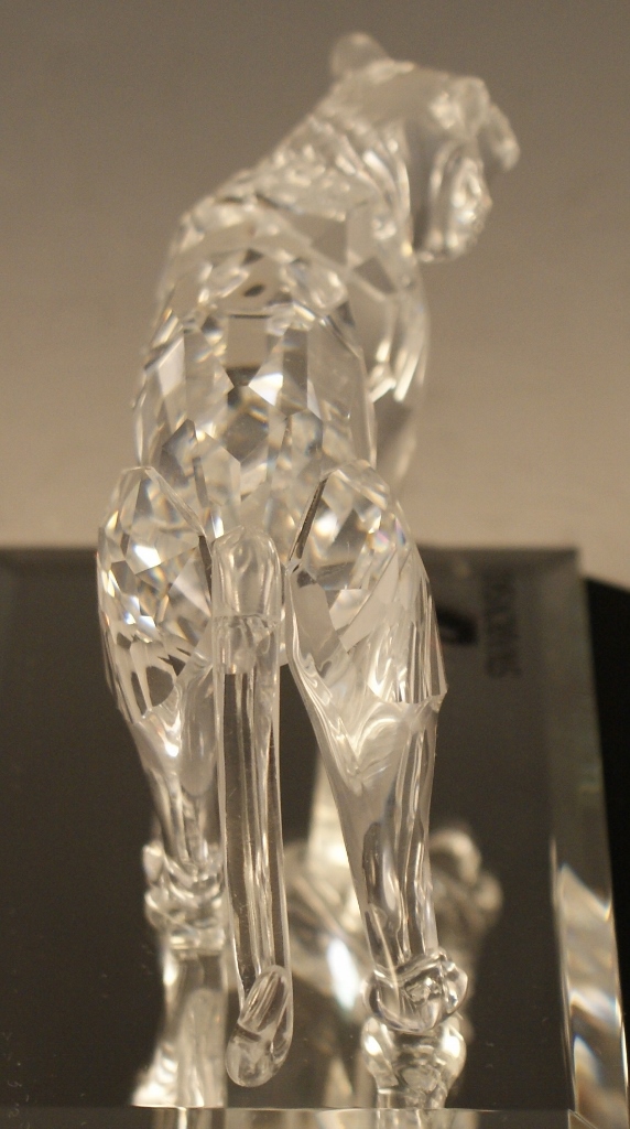 Swarovski Crystal Tiger Figurine