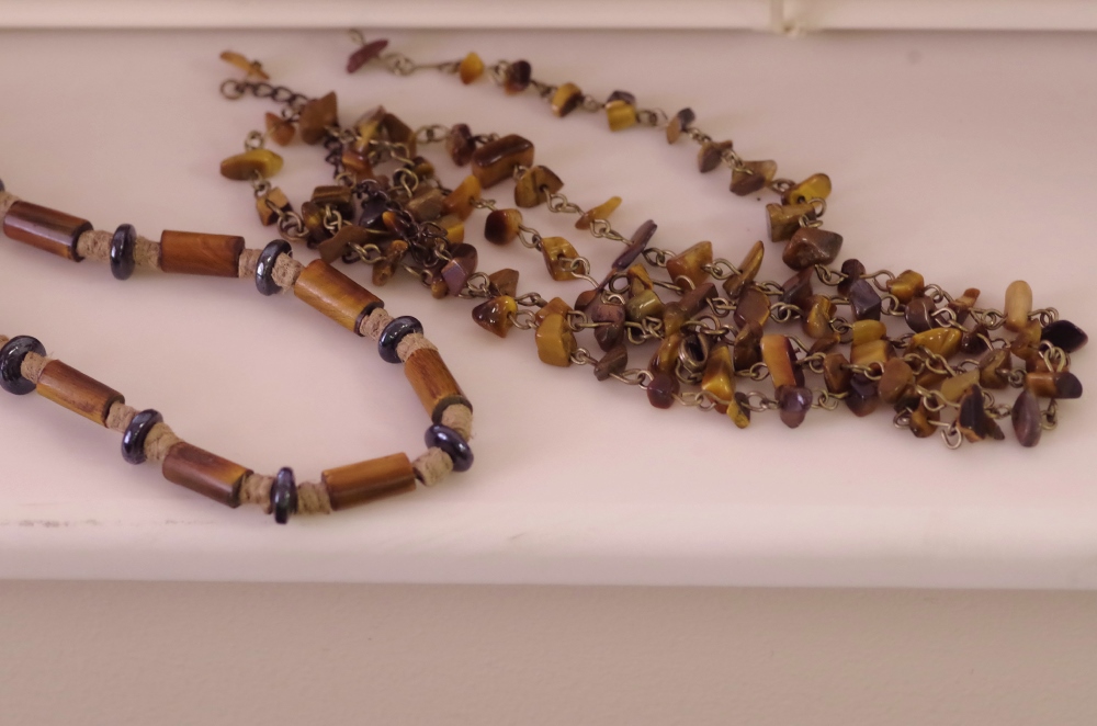 Tigers Eye Bracelet and Other Jewelry