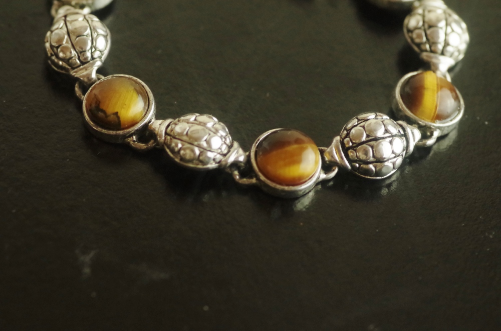 Tigers Eye Bracelet and Other Jewelry
