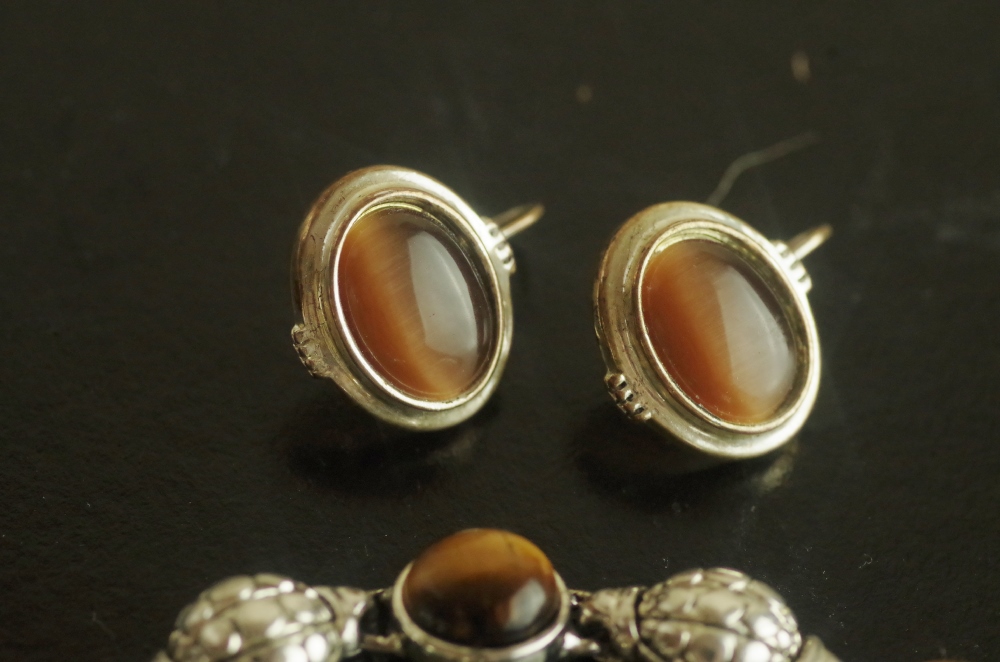 Tigers Eye Bracelet and Other Jewelry