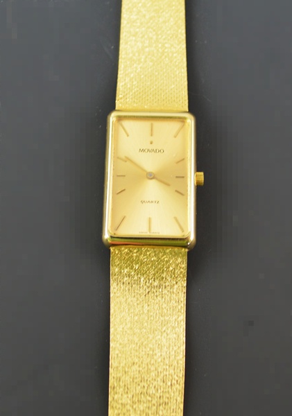 Men's Movado 14K Gold Watch
