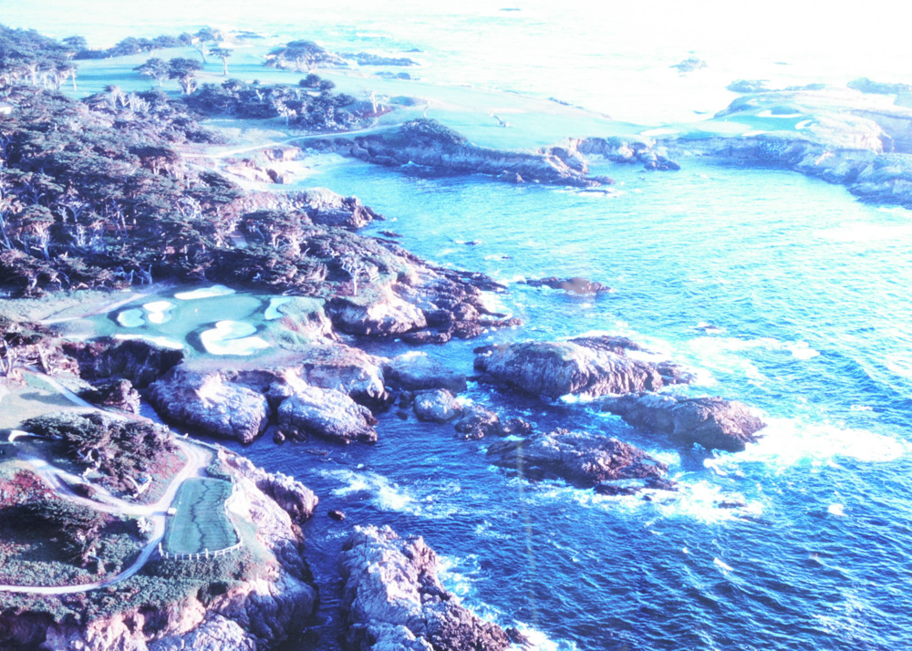 Cyprus Point Golf Club Aerial  Print