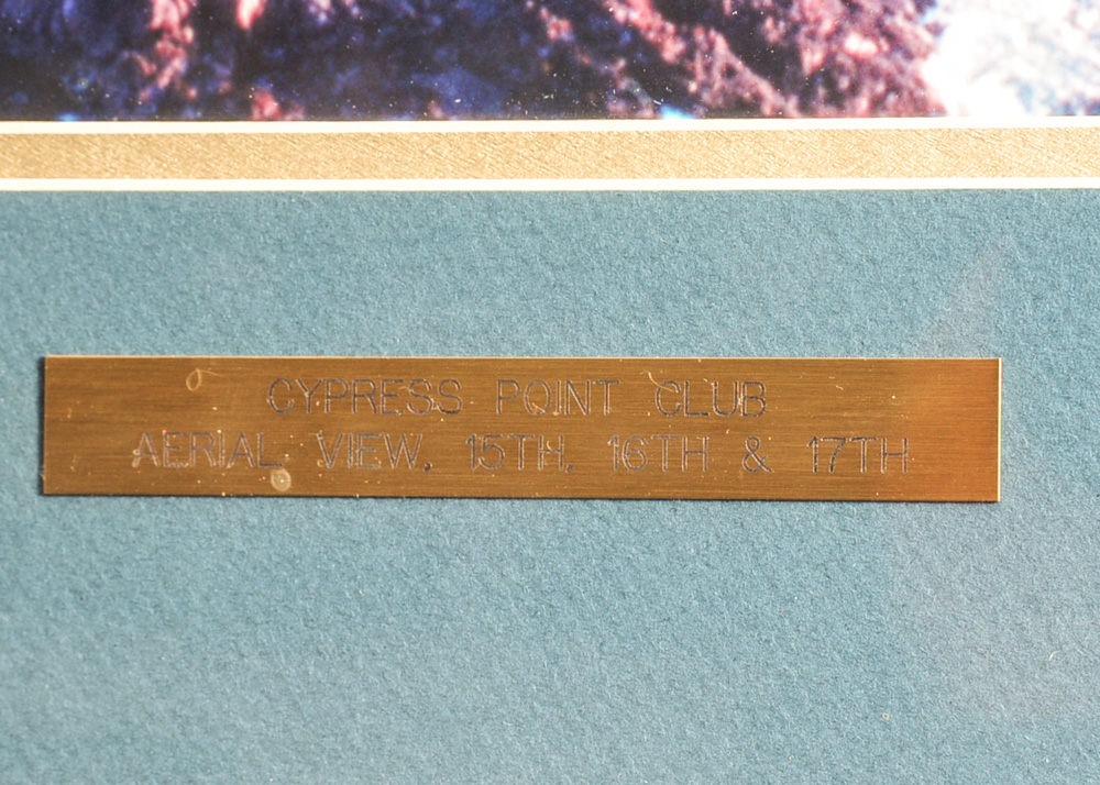 Cyprus Point Golf Club Aerial  Print